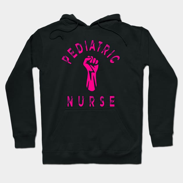 Pediatric Nurse Cute Gift Idea Hoodie by SpaceKiddo